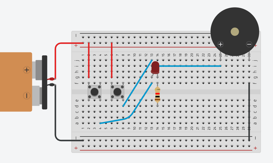 Adding the resistor across the centre gap at Column 14
